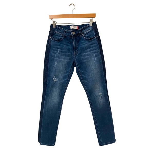 CAbi Denim - Cabi High Straight Tuxedo Denim Jeans Size 6